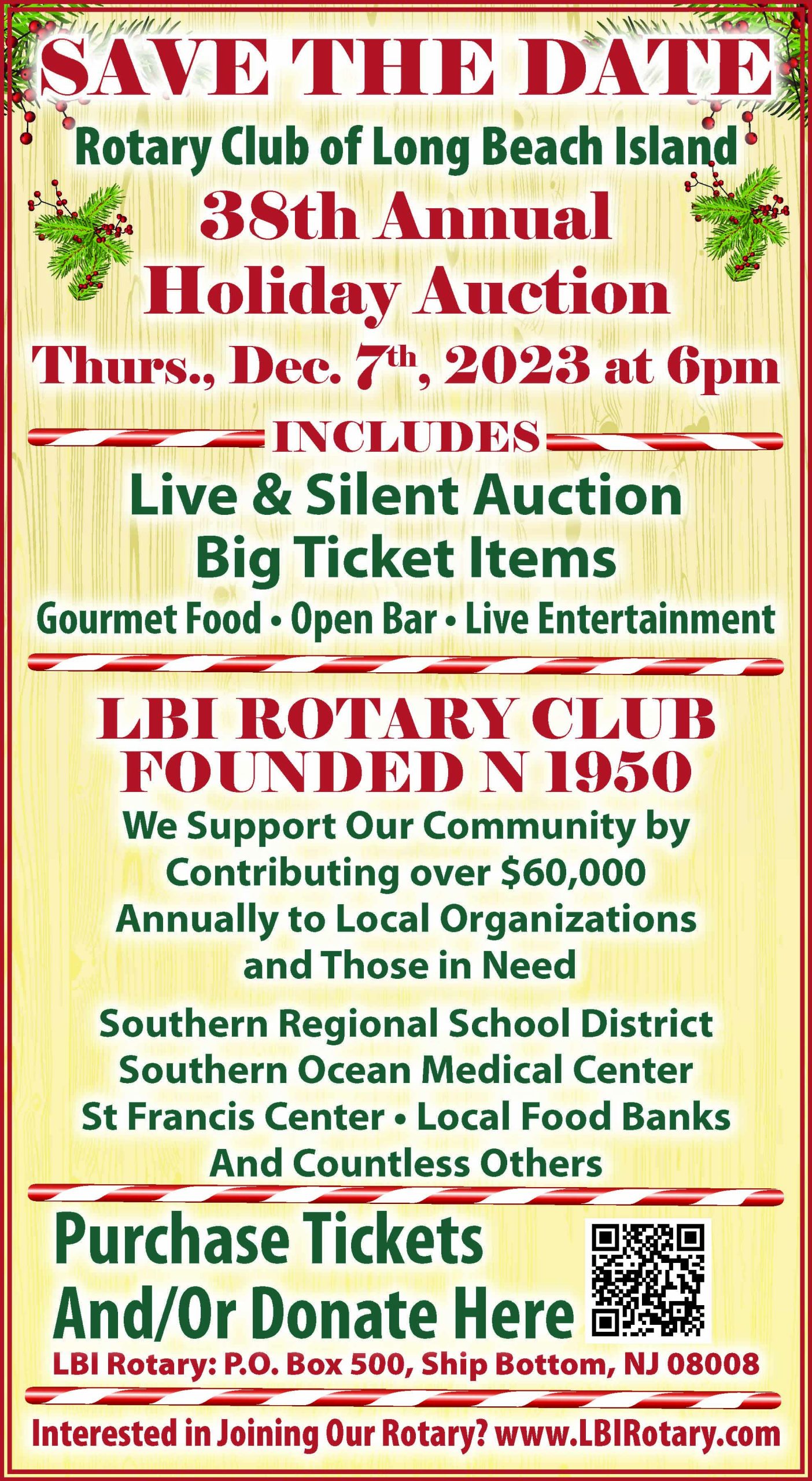 38th Annual Holiday Auction